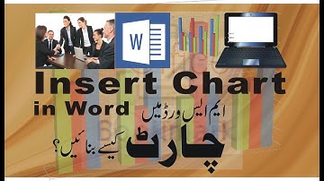 insert and edit chart in ms word | insert chart | format chart | design chart