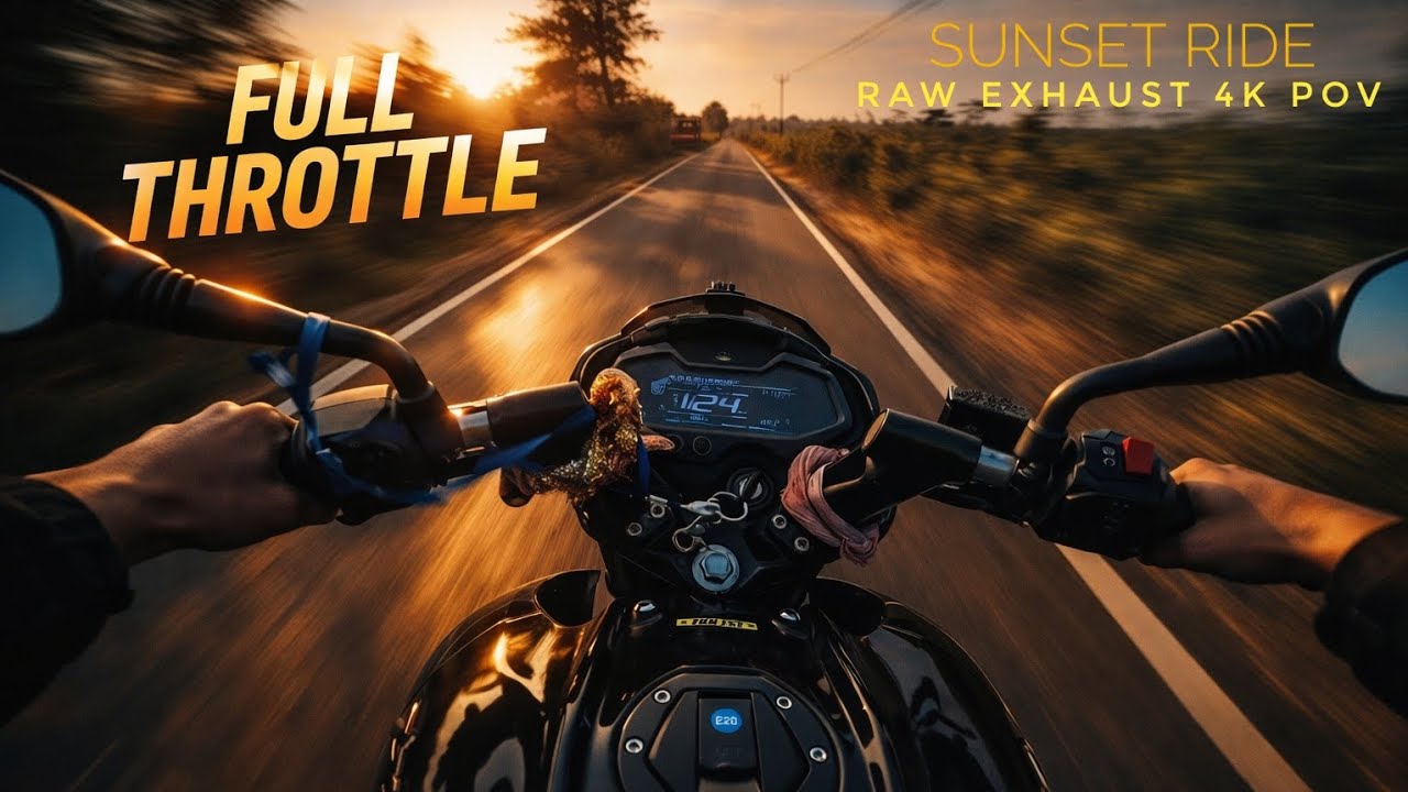 ADRENALINE RUSH ⚡ FULL THROTTLE  POV NS200🔥