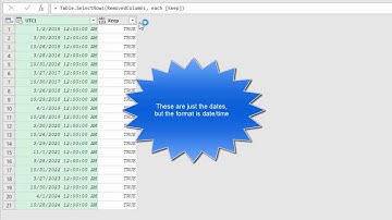 Power Query - Creating a table with clock switches in the local Windows time zone