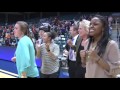Women's Basketball: Central Arkansas Championship Celebration