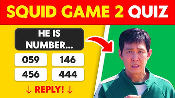 🔥 Squid Game 2 Trivia Challenge! Can You Answer Them All? 🎯🕵️‍♂️