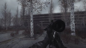 S.T.A.L.K.E.R. CoP Misery + Gunslinger + Dead Zone mod + RTGI reshade 4K | Max settings gameplay #22