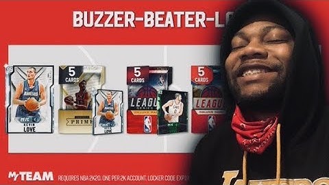 FREE Kevin Love based NBA 2k20 Locker Code