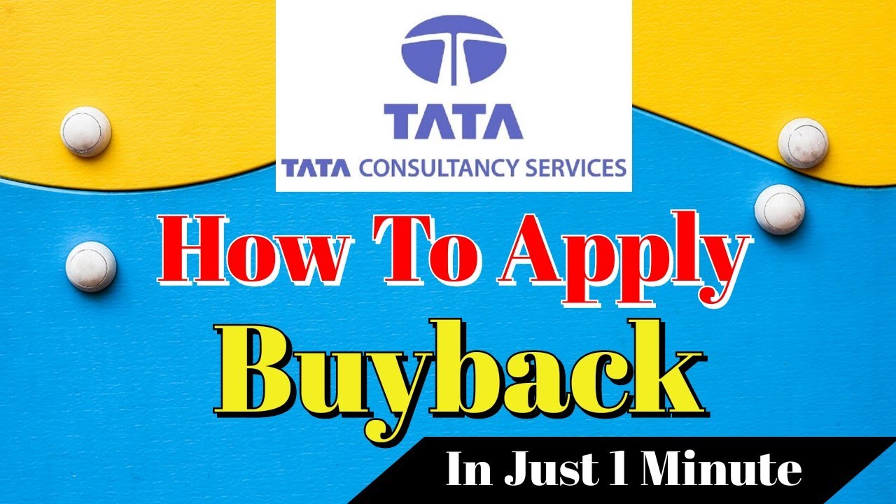 TCS Buyback How To Apply TCS Buyback TCS Buyback 2020 TCS Buyback