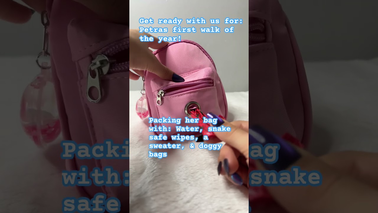 Petras first walk of the year! 