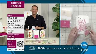 Anna Griffin Simply Perfect Patterns CardMaking Kit