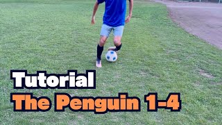 Learn Ground Moves The Penguin 1-4 How To Street Football Skills - Tutorial