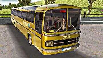 Classic European coach Bus simulator | Bus Simulator Ultimate | Bus Game Mobile Gameplay