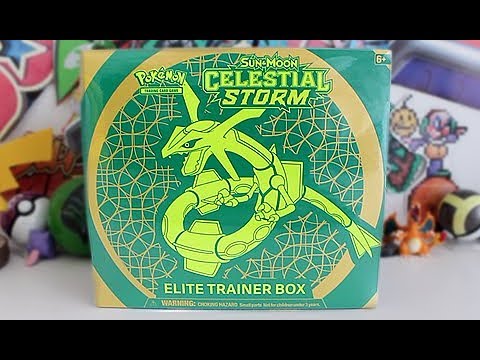 Opening A Celestial Storm Elite Trainer Box!
