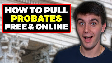 How to Pull Probate List for Free (Step by Step)- Virtual Wholesaling Real Estate