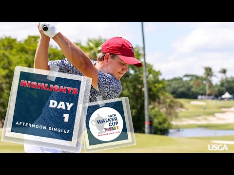 Extended Highlights: 2021 Walker Cup - Saturday Singles