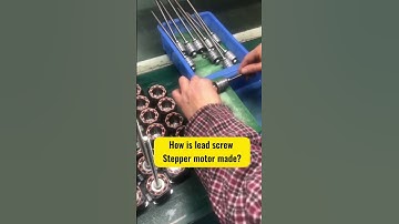 How is a lead screw stepper motor made? #steppers #stepper_motor