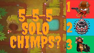 Which 5-5-5 Primary Tower Can Solo Chimps?