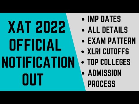 XAT 2022 notification out: Imp dates, exam pattern, top XAT colleges, XLRI cutoff, admission process