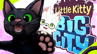 【Little Kitty,Big City】実質制反対の黒猫になって人間をメロメロにする配信【星音ユウ/FurryVtuber】
