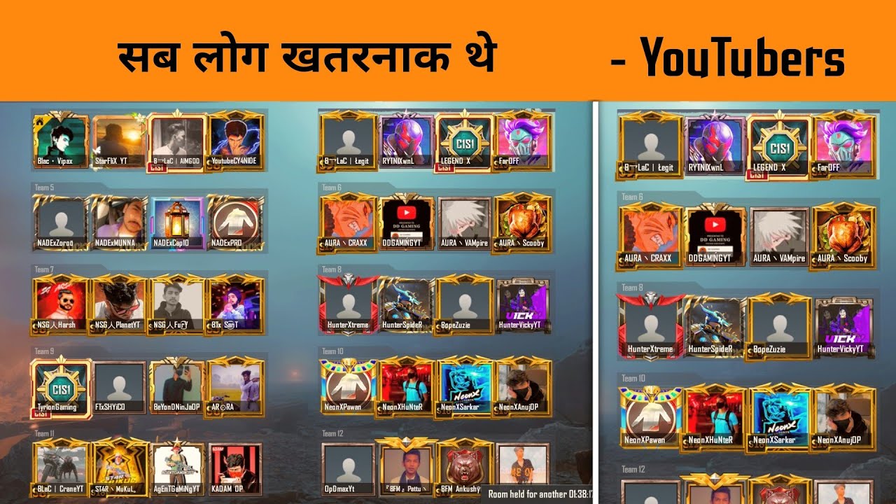 Download 🔥 All BGMI YouTubers in 1 Match - How we Survived in this Match - GameXpro