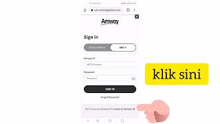 Amway: Cara create Amway ID dan Login website Amway
