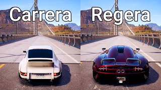 NFS Payback - Porsche Carrera RSR vs Koenigsegg Regera - Drag Race