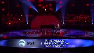 Video-Miniaturansicht von „Kris Allen - Ain't No Sunshine (American Idol 8 Top 2) [HQ]“