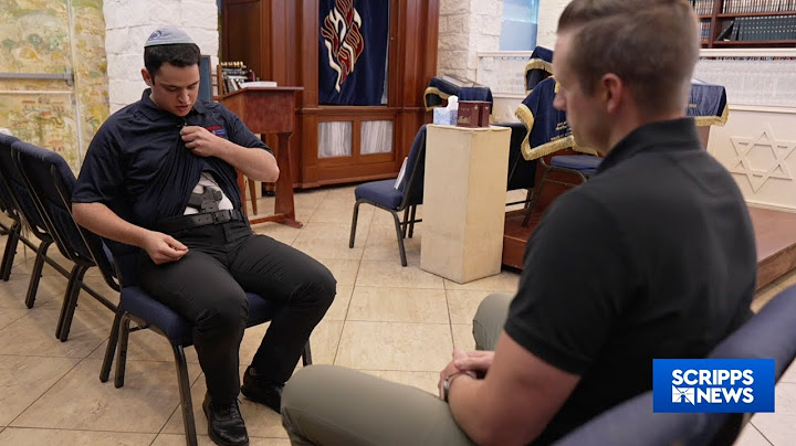 Armed volunteers protecting synagogues amid rise in antisemitism
