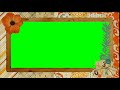 Cadre cran vert  animation 29  frame green screen   animation  29