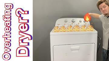 Electric Dryer Overheating - All Reasons & How to Fix - To Hot burning￼ - Whirlpool, Maytag, Amana