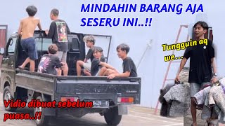 TEAM GWSM DAN SROTOP JADI SATU..?! MINDAHIN BARANG AJA SESERU INI..!!