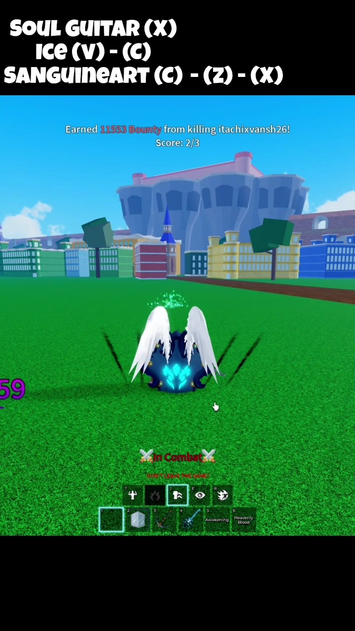Guys Rate My Ice Combo in Blox Fruits Roblox #roblox #bloxfruits