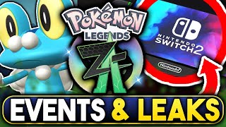 POKEMON NEWS! NEW LEAKS & EVENTS! NEW SWITCH 2 GAMES LEAKED, LEGENDS ZA GAMEPLAY RUMORS & MORE!