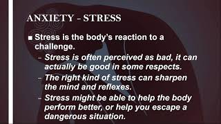 Stress Management Workshop 10 27 21 News