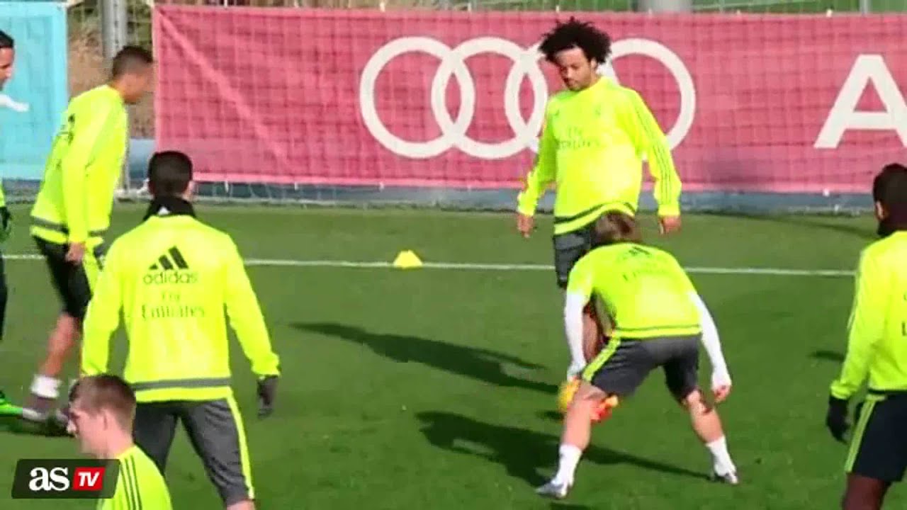 La 'pisadita' con la que Marcelo sorprendió a Danilo en el entrenamiento