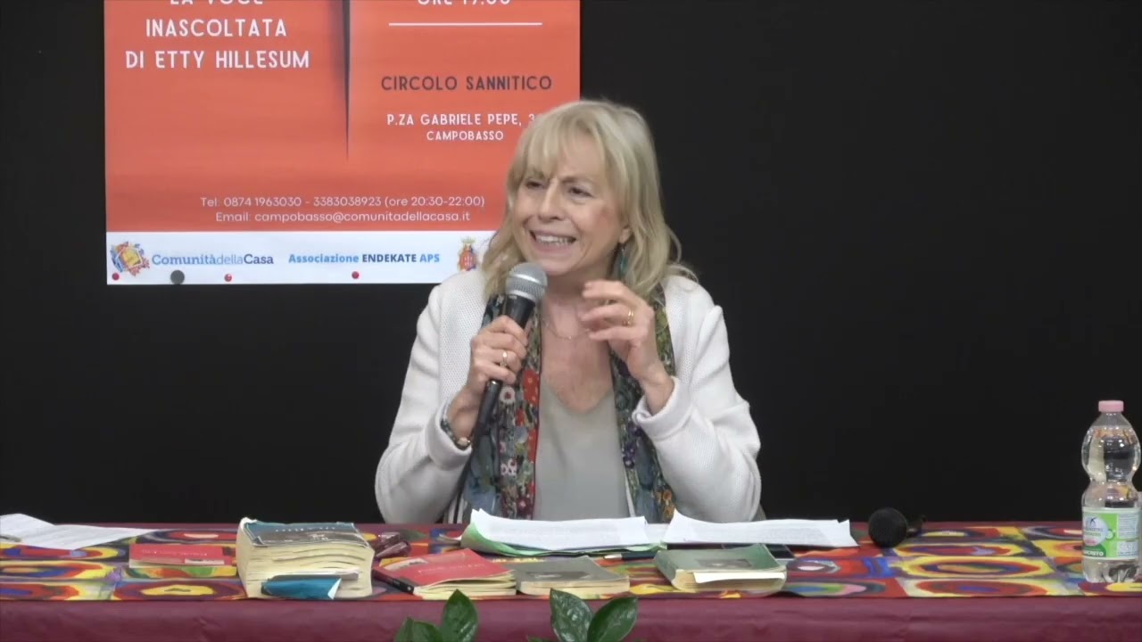 Parole per il paesaggio interiore la voce inascoltata di Etty HIllesum: Luciana Breggia