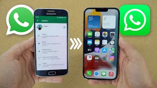 How to Transfer WhatsApp from Android to iPhone, OFFICIAL Method!!!