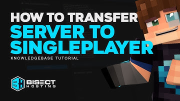 How to Download a Minecraft World File and Upload it to Singleplayer!