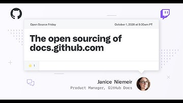 docs.github.com - Open Source Friday