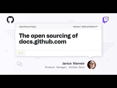 docs.github.com - Open Source Friday