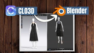 التصدير من Clo3d الى Blender | منصة طل