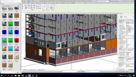 Revit Bóc khối lượng ván khuôn