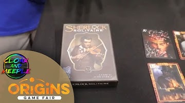 Sherlock Solitaire From Wise Wizard Games from Origins 2024