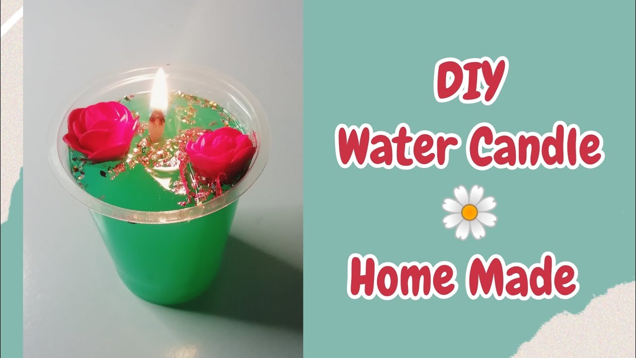 DIY Water Candle How To Make Candle At Home DIY Candle Craft diy-water-candle-how-to-make-candle-at-home-diy-candle-craft