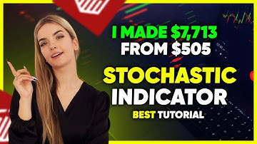 BINARY OPTIONS INDICATOR TRADING | How to use Stochastic indicator
