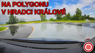 I was on a driving course at the polygon in Hradec Králové