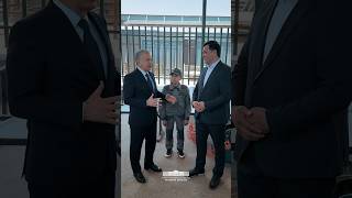 Prezident Shavkat Mirziyoyev Namanganda Qumtepa kichik sanoat zonasiga tashrif buyurdilar