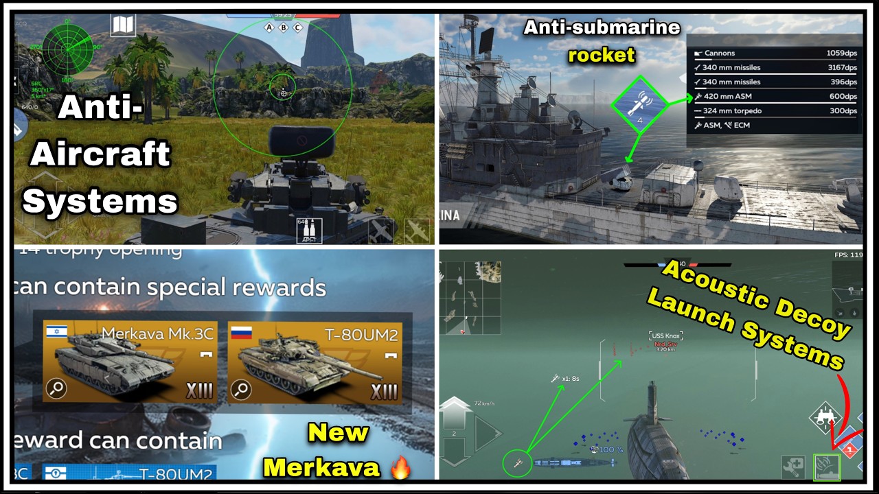 War Thunder Mobile 1.21.3 Lightning Strike UPDATE! 🔥