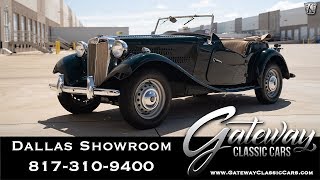 1953 MG TD - Gateway Classic Cars of Dallas #985