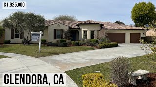 Mediterranean inspired Glendora home for sale | Luxurious 4 bedroom 5 bathroom home with pool