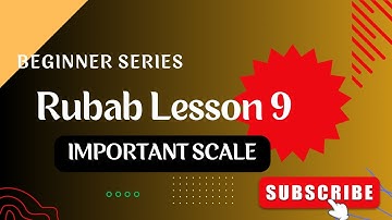 Rubab Lesson 9 - Beginner Series | Important Scale | Part 2 | Shahbaz Khan