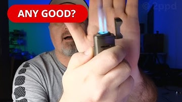 TISFA Torch Lighter Triple Jet Flame Cigar Lighter with Cigar Punch(Review)
