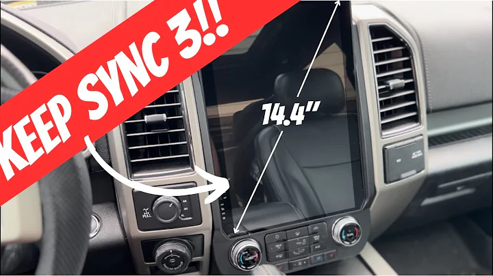 Installing a MASSIVE 14.4" AutoTecPro Screen in my F-150!!