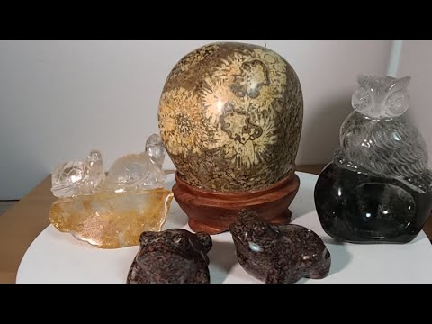 안동하회옥션 청송꽃돌 광물경매 8/12월 저녁6시40분 - YouTube